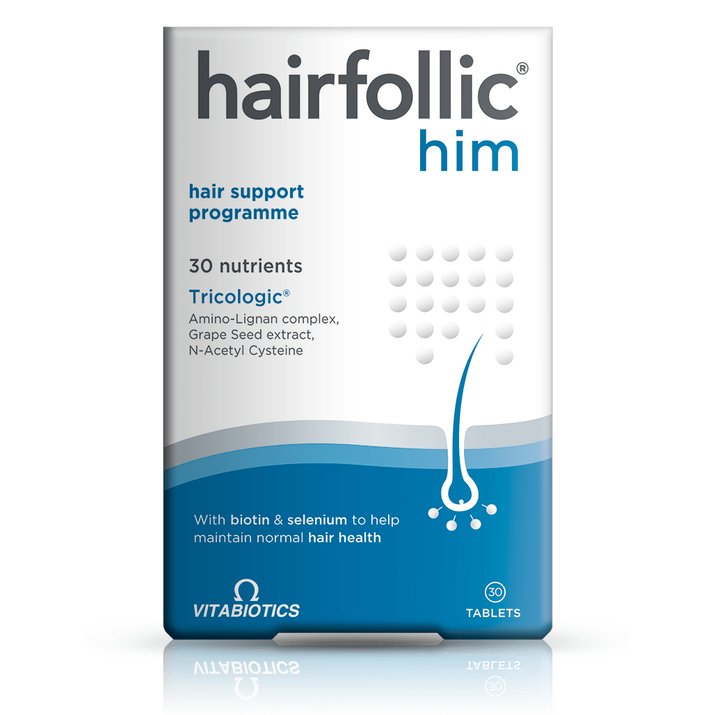 Vitabiotics Hairfollic Him Hair Growth Supplement