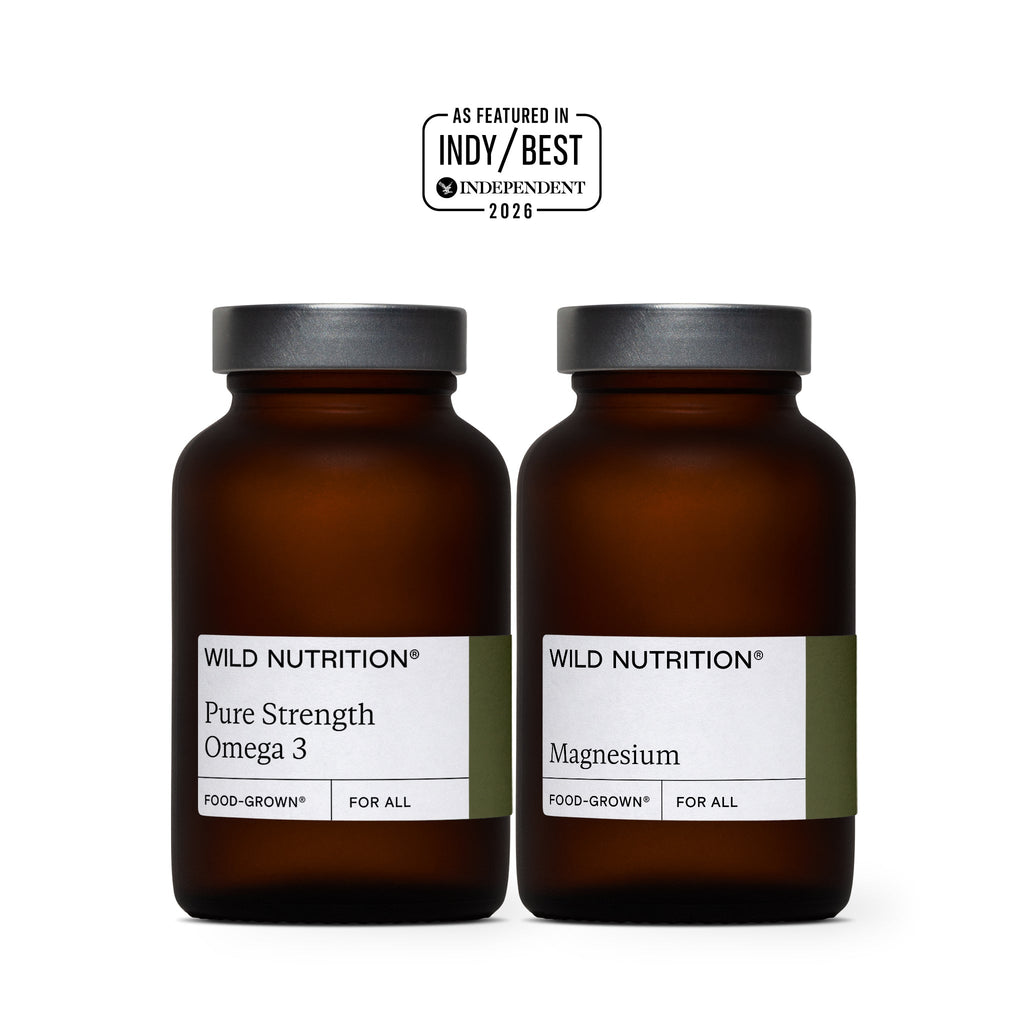 Wild Nutrition Healthy Heart Duo for Heart Health & Circulation Support