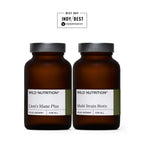 Wild Nutrition Mind + Mood Duo for Emotional Wellbeing & Cognitive Support