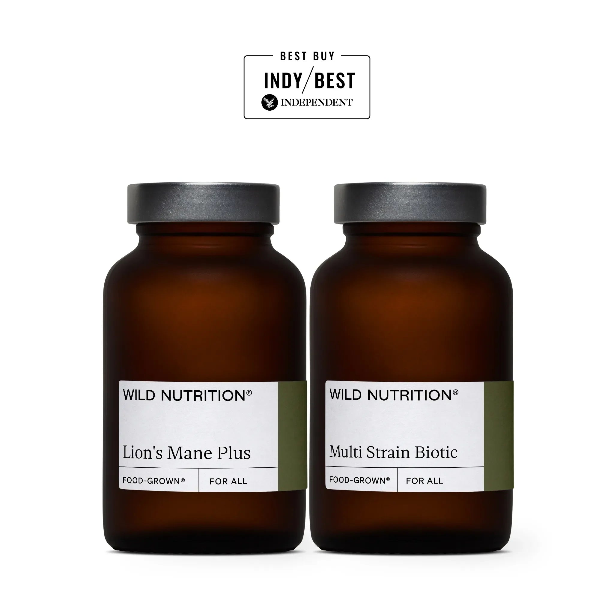 Wild Nutrition Mind + Mood Duo for Emotional Wellbeing & Cognitive Support