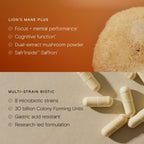 Wild Nutrition Mind + Mood Duo for Emotional Wellbeing & Cognitive Support