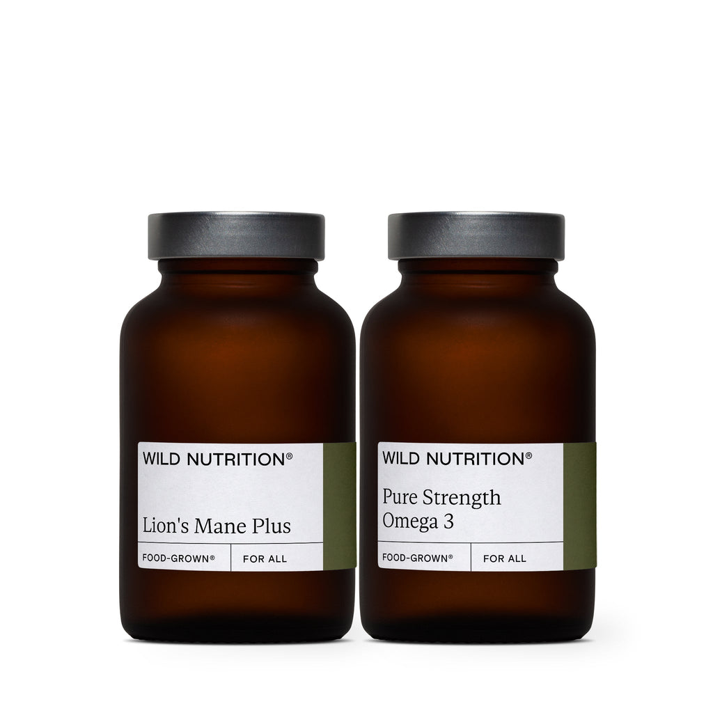 Wild Nutrition Brain Resilience Duo for Mental Performance & Cognitive Support