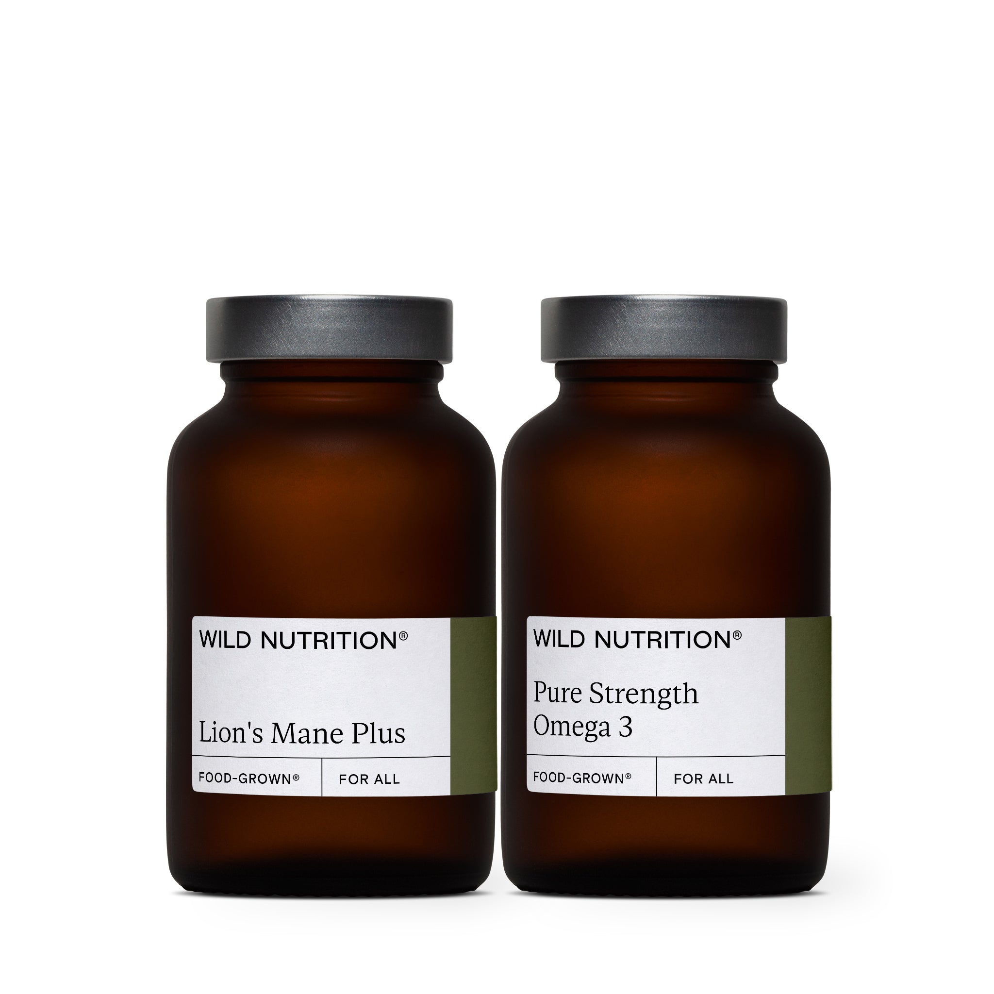 Wild Nutrition Brain Resilience Duo for Mental Performance & Cognitive Support