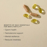 Wild Nutrition Daily Essentials for Men's Fertility for Reproductive & Wellness Support