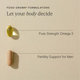 Wild Nutrition Daily Essentials for Men's Fertility for Reproductive & Wellness Support