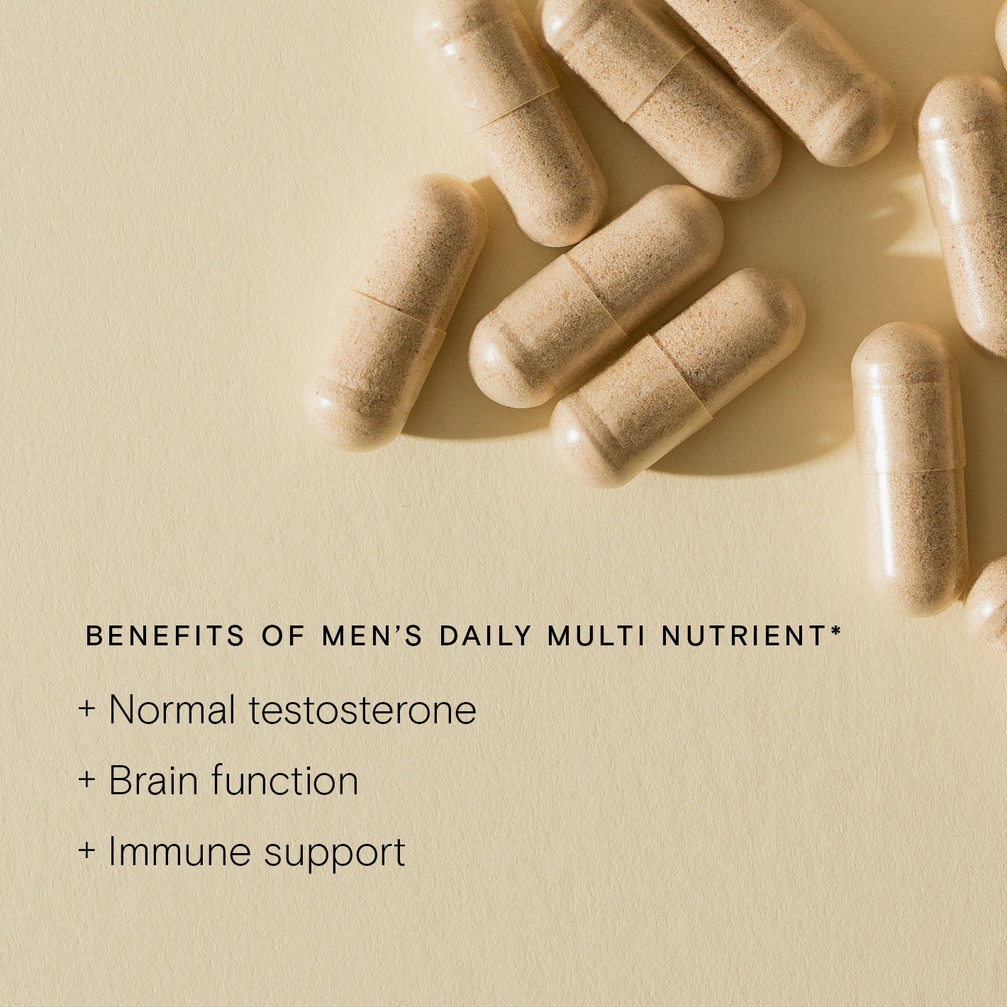 Wild Nutrition Food-Grown® Men's Daily Multi Nutrient for Daily Wellness & Nutritional Support