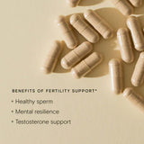 Wild Nutrition Food-Grown® Fertility Support for Men for Reproductive Health & Vitality