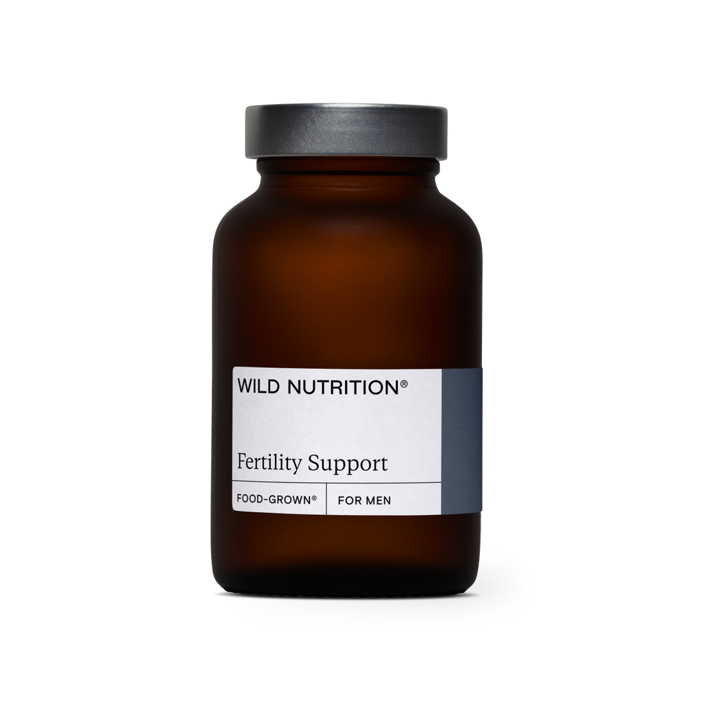 Wild Nutrition Food-Grown® Fertility Support for Men for Male Fertility & Reproductive Health