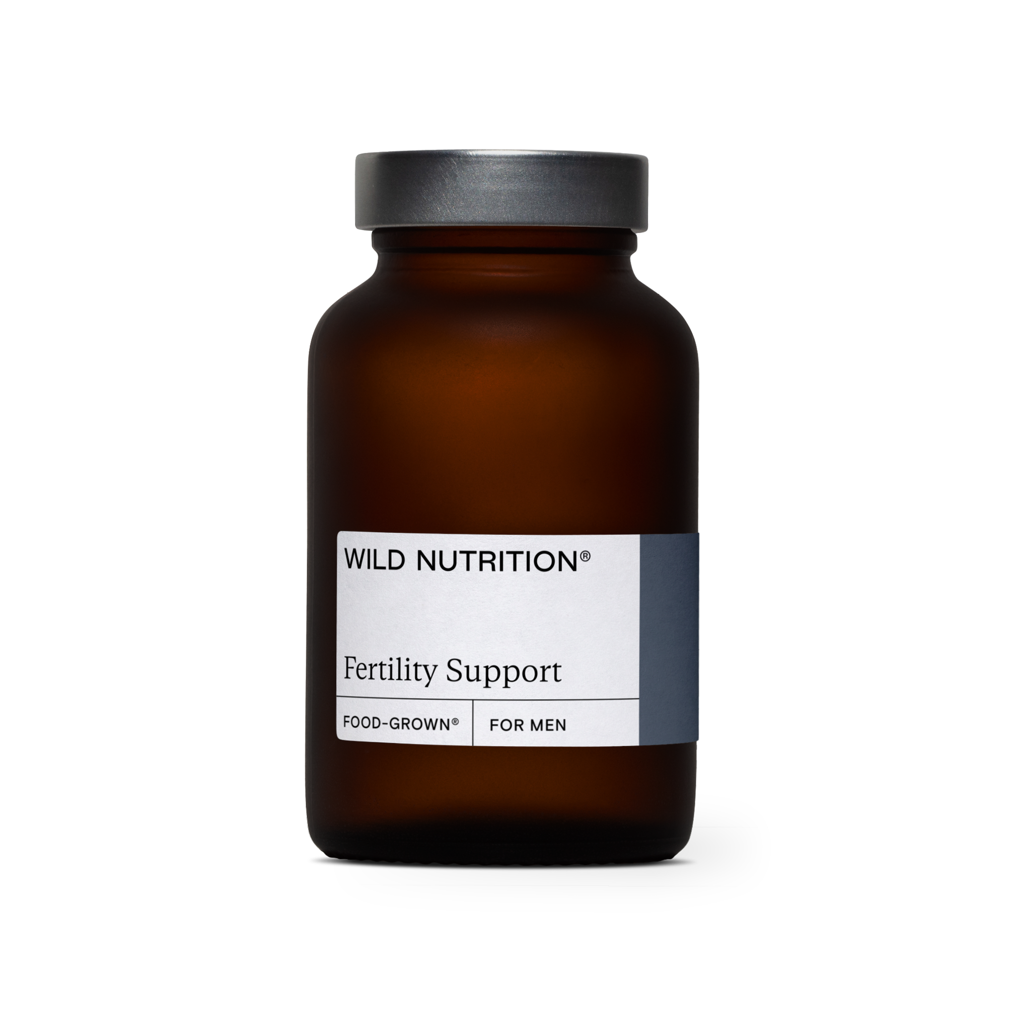 Wild Nutrition Food-Grown® Fertility Support for Men for Male Fertility & Reproductive Health