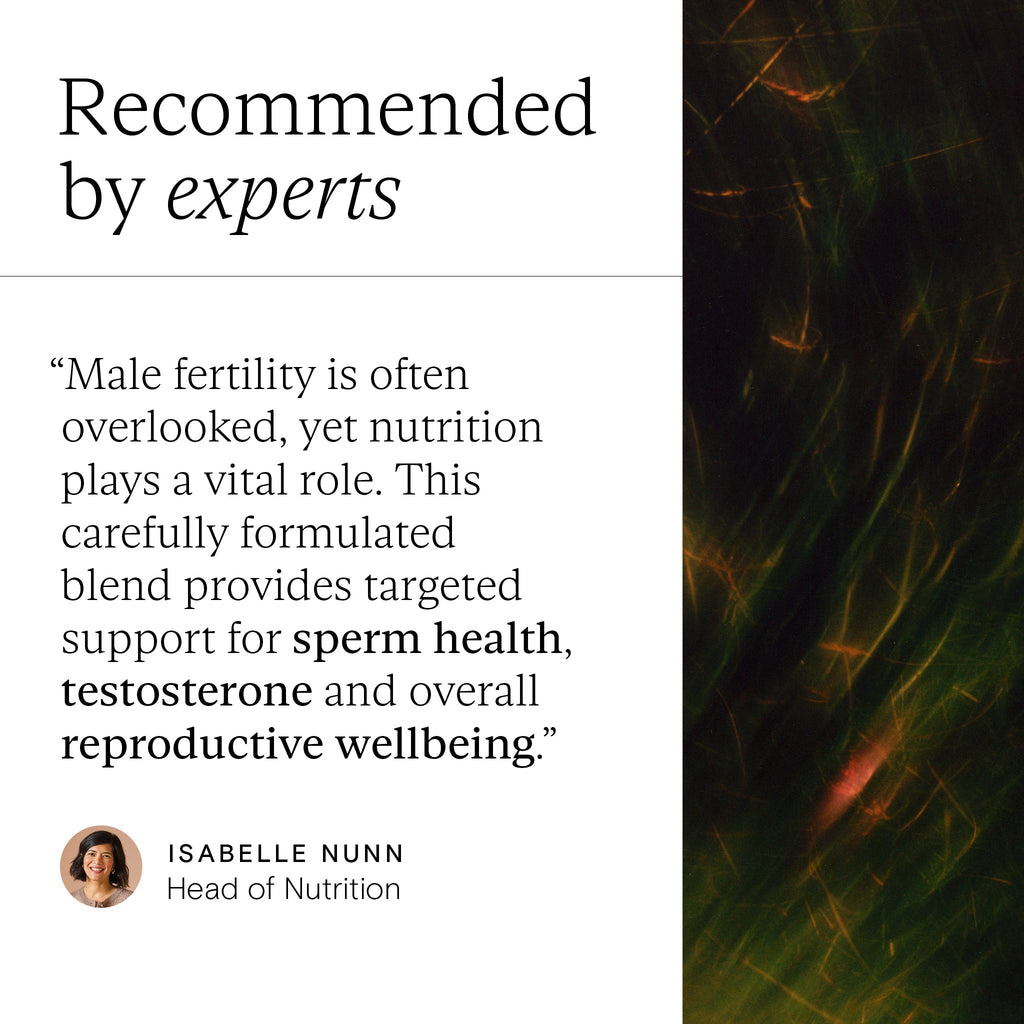 Wild Nutrition Food-Grown® Fertility Support for Men for Male Fertility & Reproductive Health