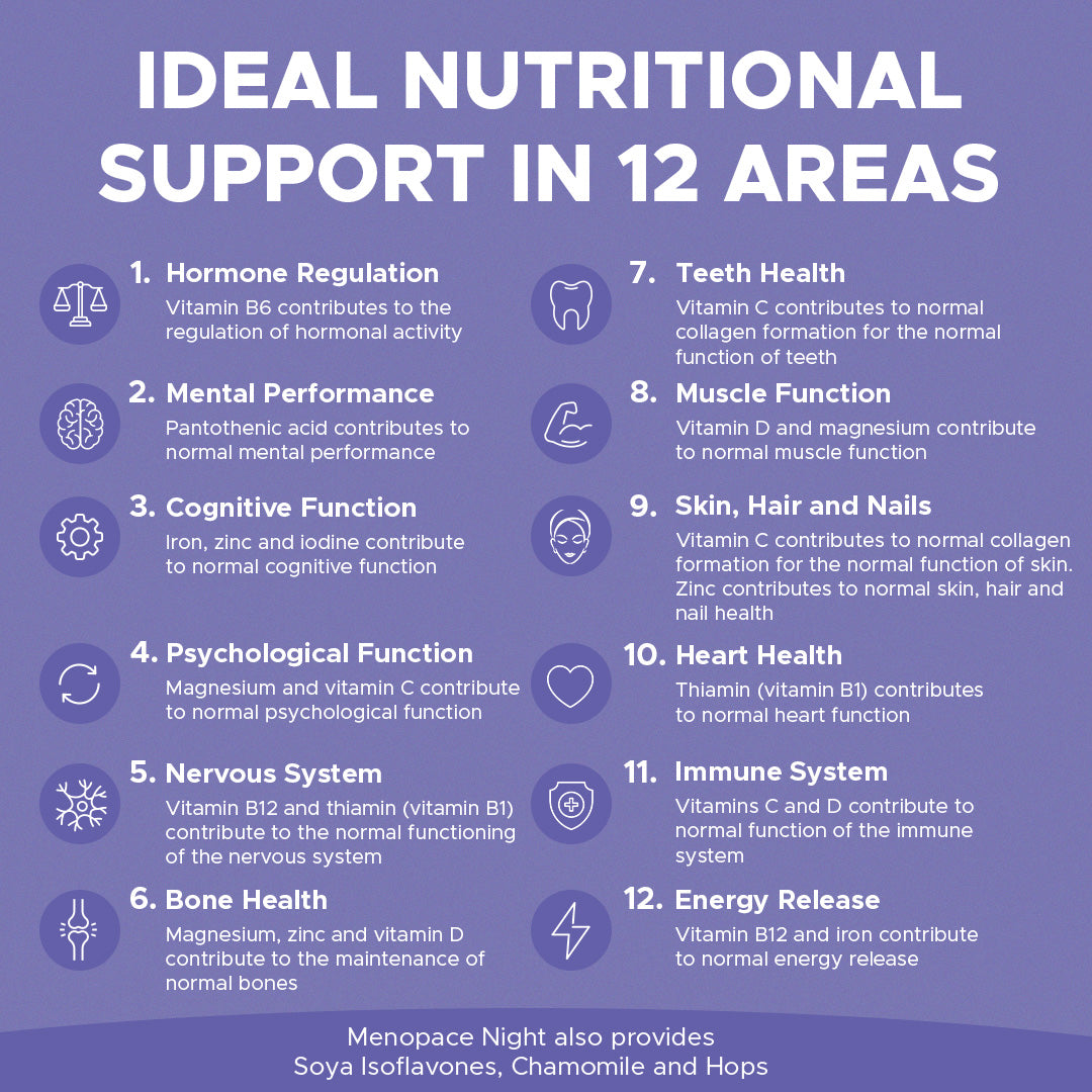 Vitabiotics Menopace Night Support
