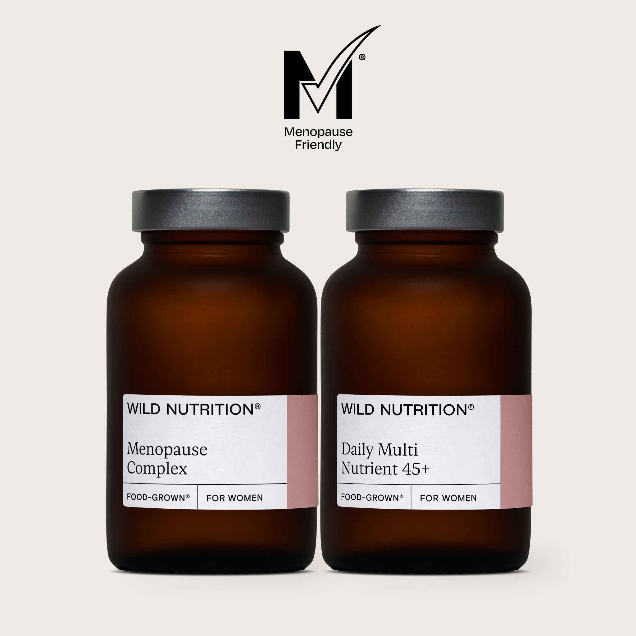 Wild Nutrition Menopause Support Trio for Menopause & Hormonal Balance