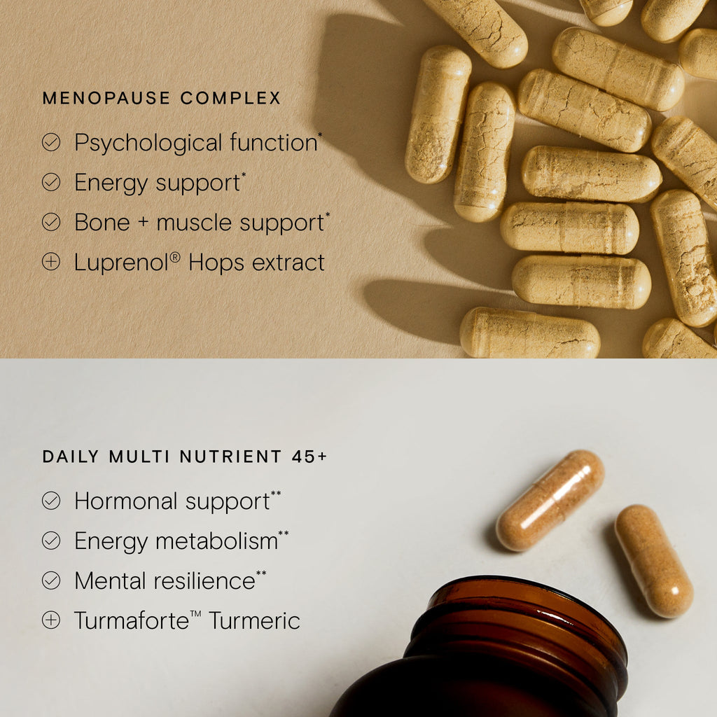 Wild Nutrition Menopause Support Trio for Menopause & Hormonal Balance