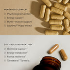 Wild Nutrition Menopause Support Trio for Menopause & Hormonal Balance