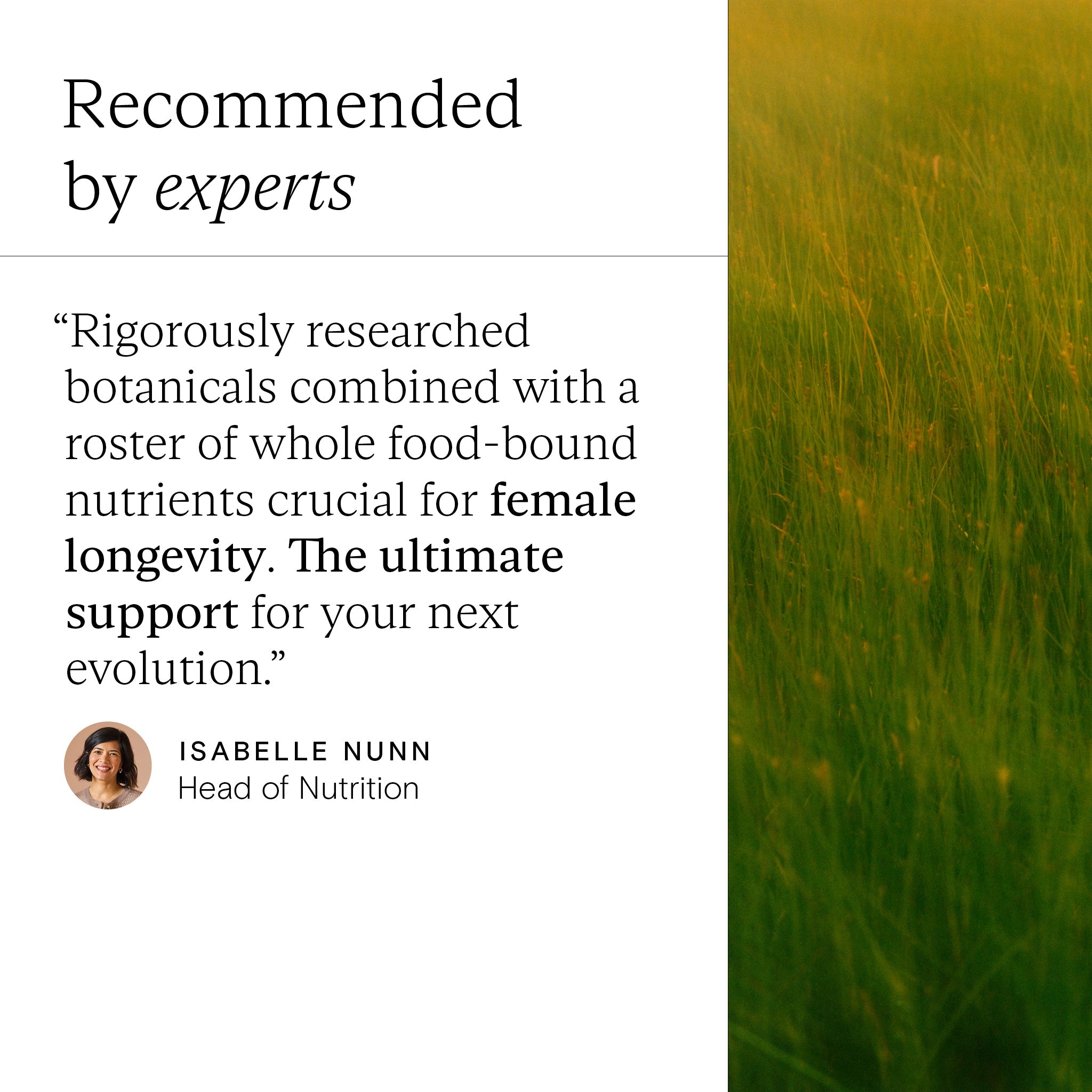 Wild Nutrition Food-Grown® Daily Multi Nutrient for Teen Girls for Growth, Development & Nutritional Support