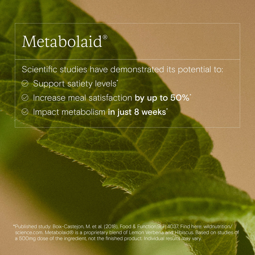 Wild Nutrition Metabolic Beauty Duo for Metabolic Health & Skin Support