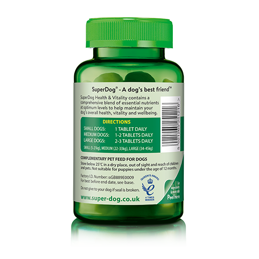 Vitabiotics SuperDog Health and Vitality