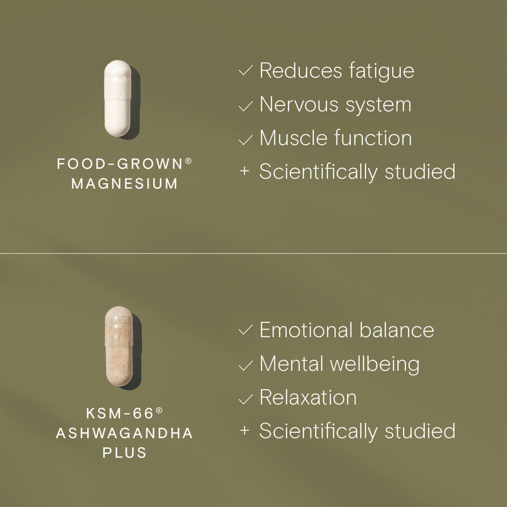 Wild Nutrition Night Time Duo for Sleep, Relaxation & Recovery