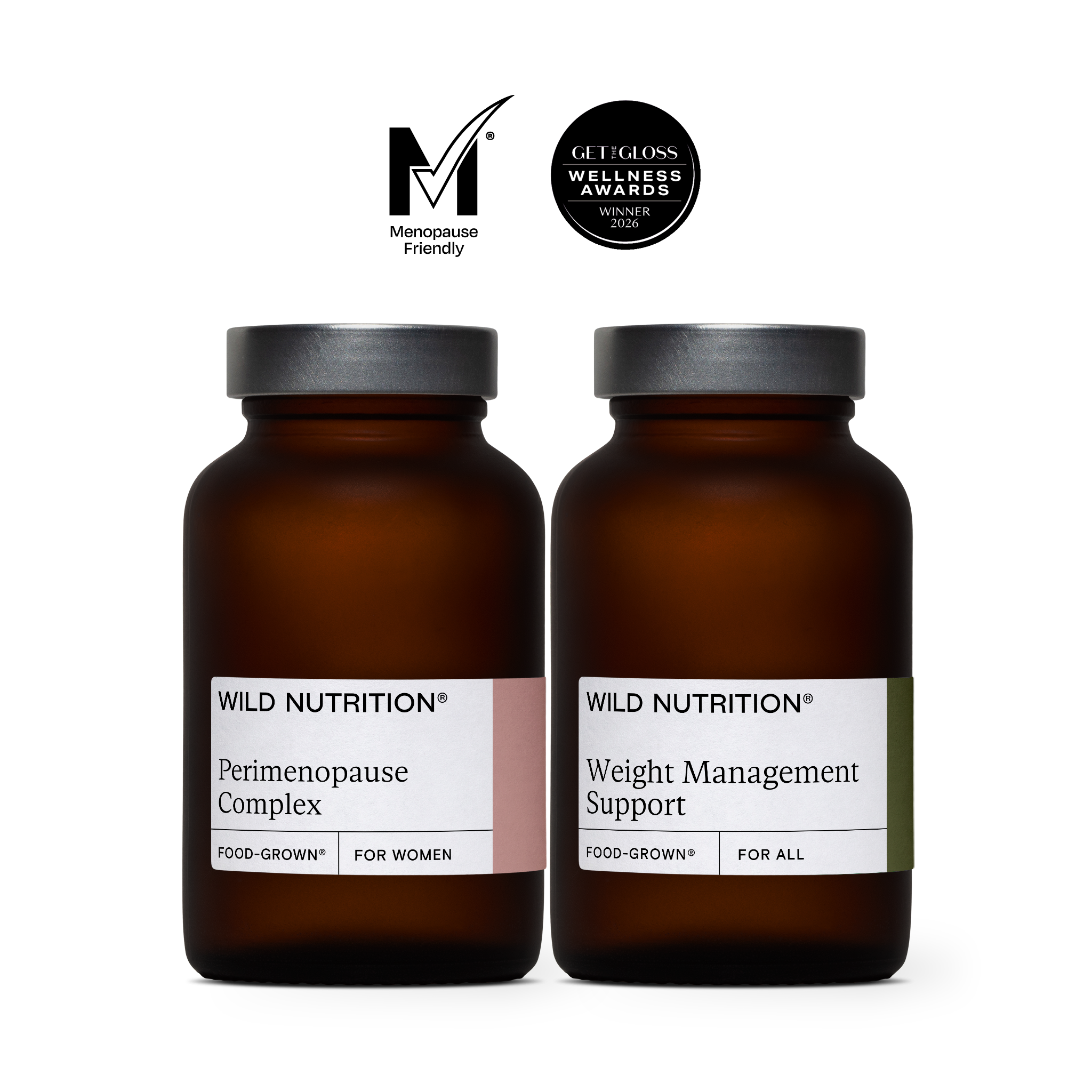 Wild Nutrition Metabolic Beauty Duo for Metabolic Health & Skin Support