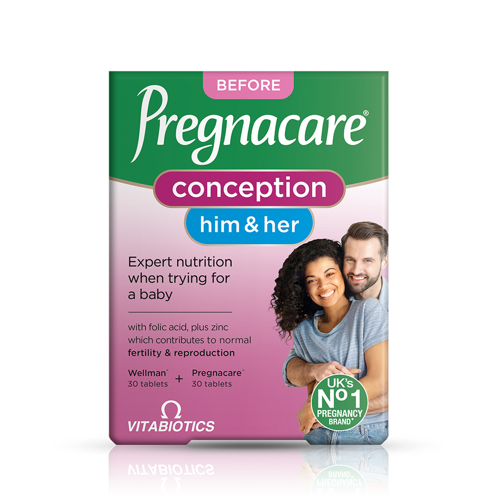 Vitabiotics Pregnacare Him and Her Conception