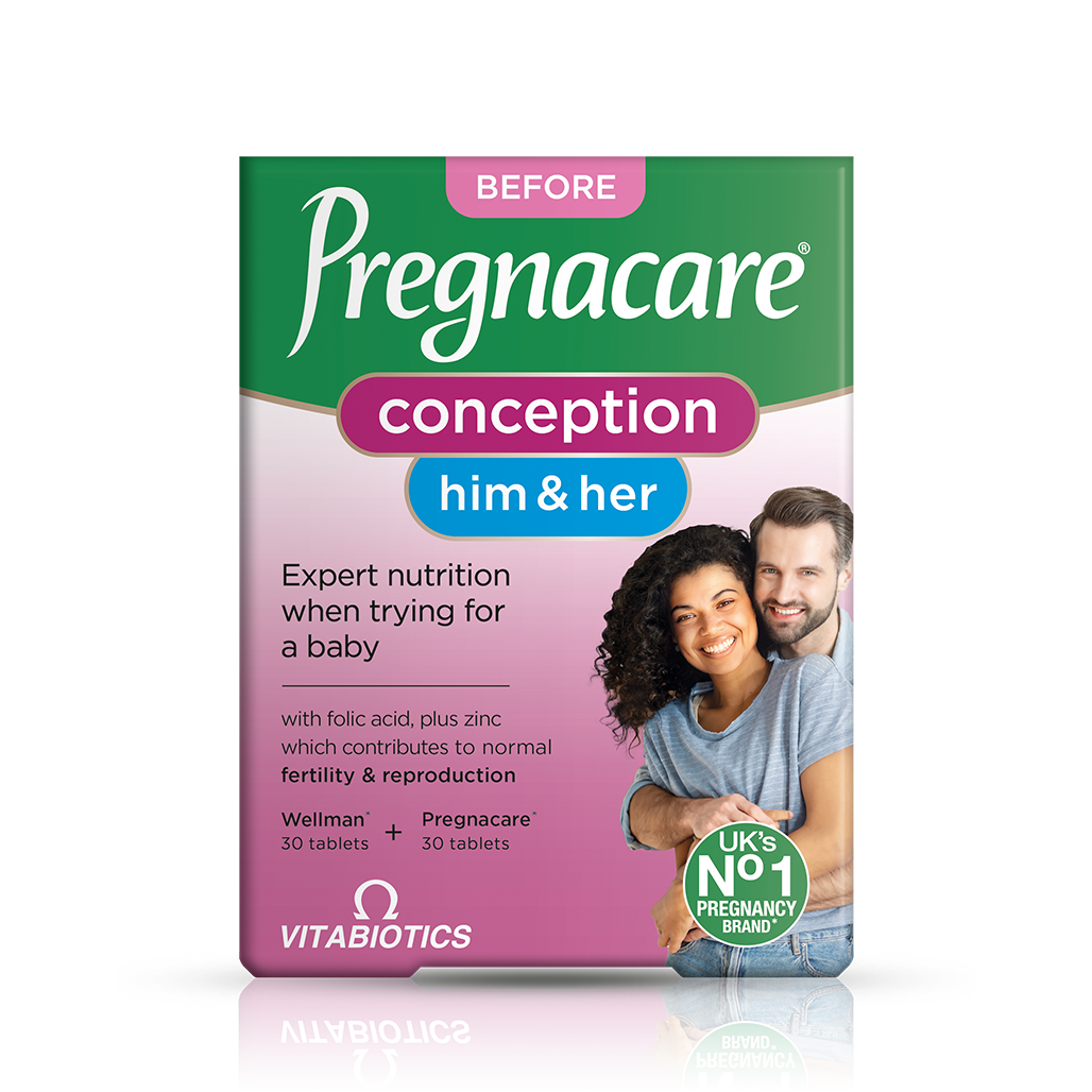 Vitabiotics Pregnacare Him and Her Conception