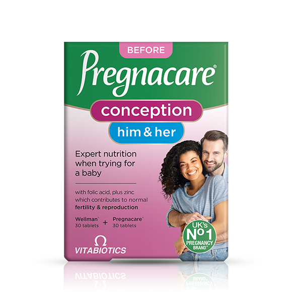 Vitabiotics Pregnacare Him and Her Conception