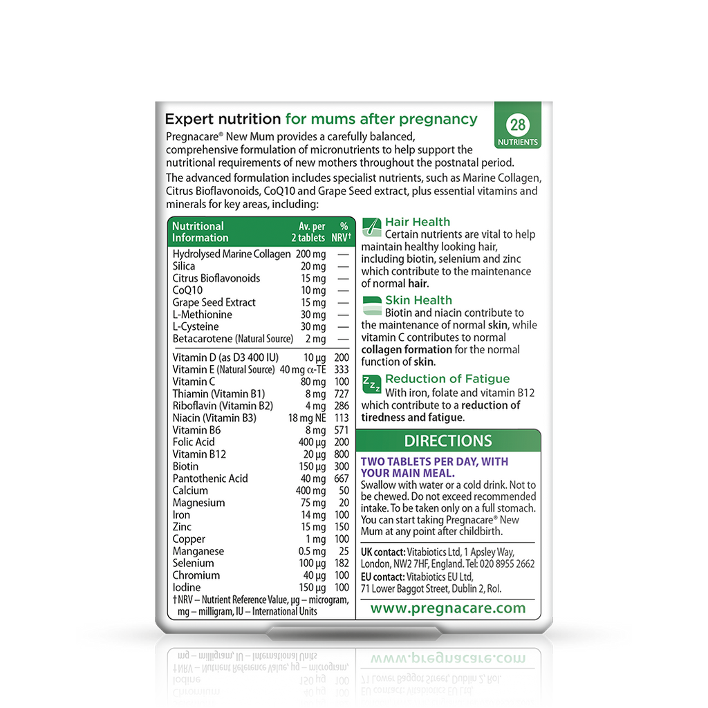 Vitabiotics Pregnacare New Mum Support