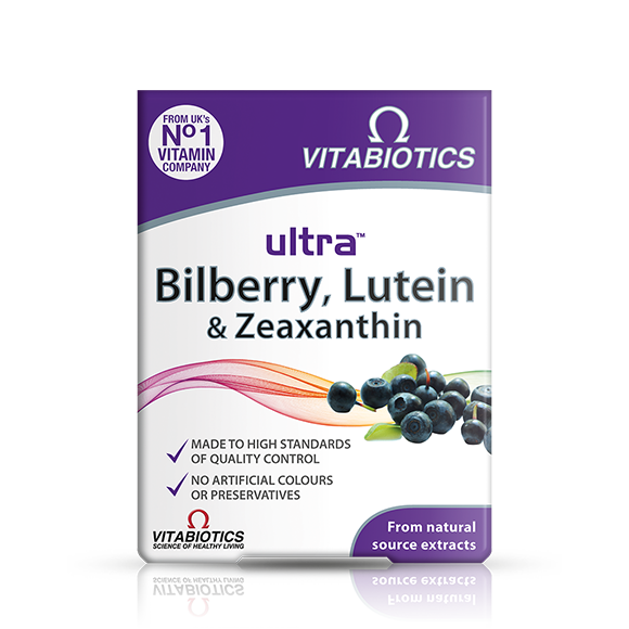Vitabiotics Ultra Bilberry Lutein and Zeaxanthin