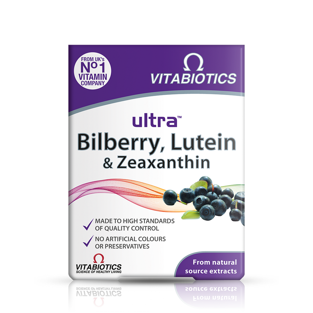 Vitabiotics Ultra Bilberry Lutein and Zeaxanthin