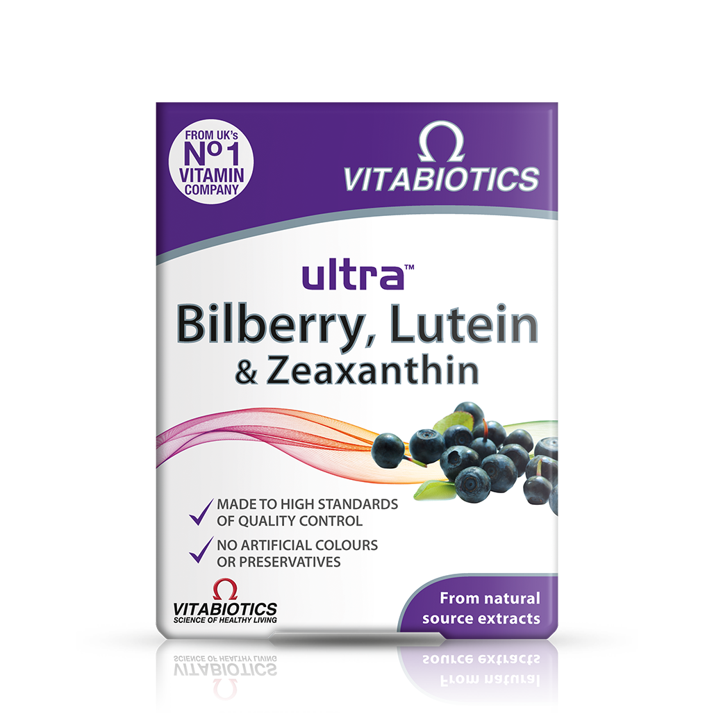 Vitabiotics Ultra Bilberry Lutein and Zeaxanthin
