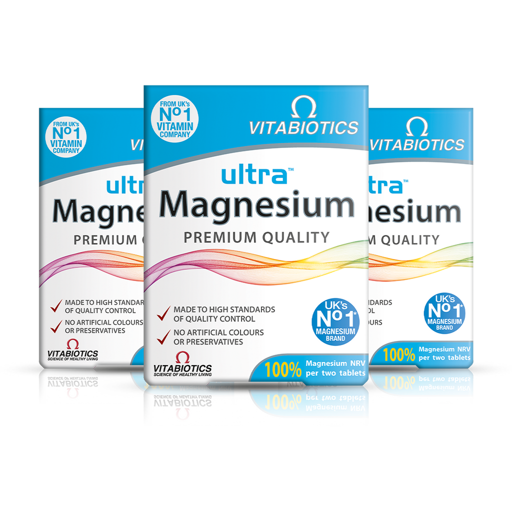 Vitabiotics Ultra Magnesium Tablets 3 Pack
