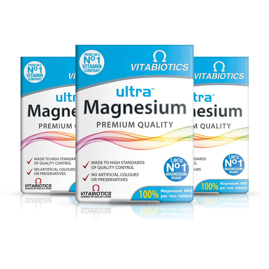 Vitabiotics Ultra Magnesium Tablets 3 Pack