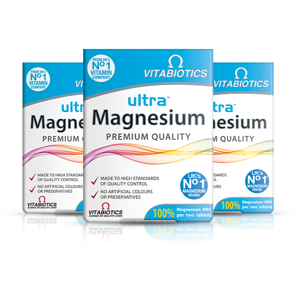 Vitabiotics Ultra Magnesium Tablets 3 Pack