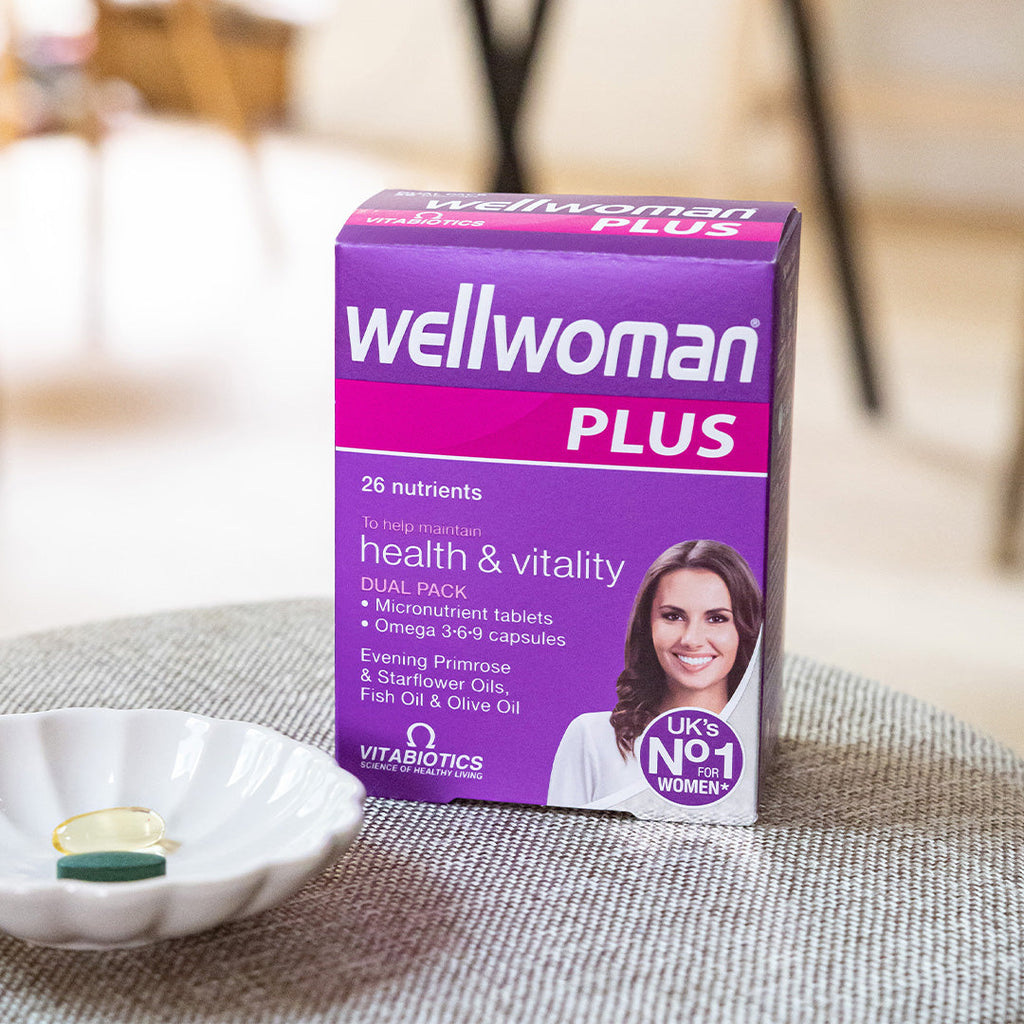 Vitabiotics Wellwoman Plus Omega 3 6 9