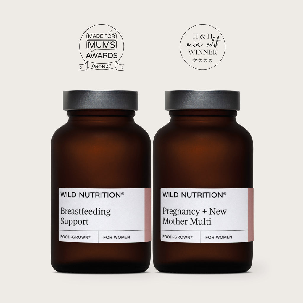 Wild Nutrition Breastfeeding Support Duo for Breastfeeding & Postnatal Wellness