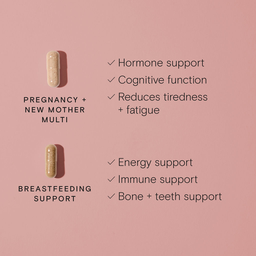 Wild Nutrition Breastfeeding Support Duo for Breastfeeding & Postnatal Wellness