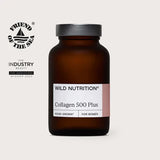 Wild Nutrition Collagen 500 Plus for Skin, Hair, Nails & Joint Support