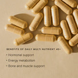 Wild Nutrition Food-Grown® Women's 45+ Daily Multi Nutrient for Healthy Ageing & Daily Wellness