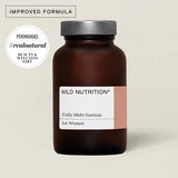 Wild Nutrition Food-Grown® Women's Daily Multi Nutrient for Daily Wellness & Nutritional Support