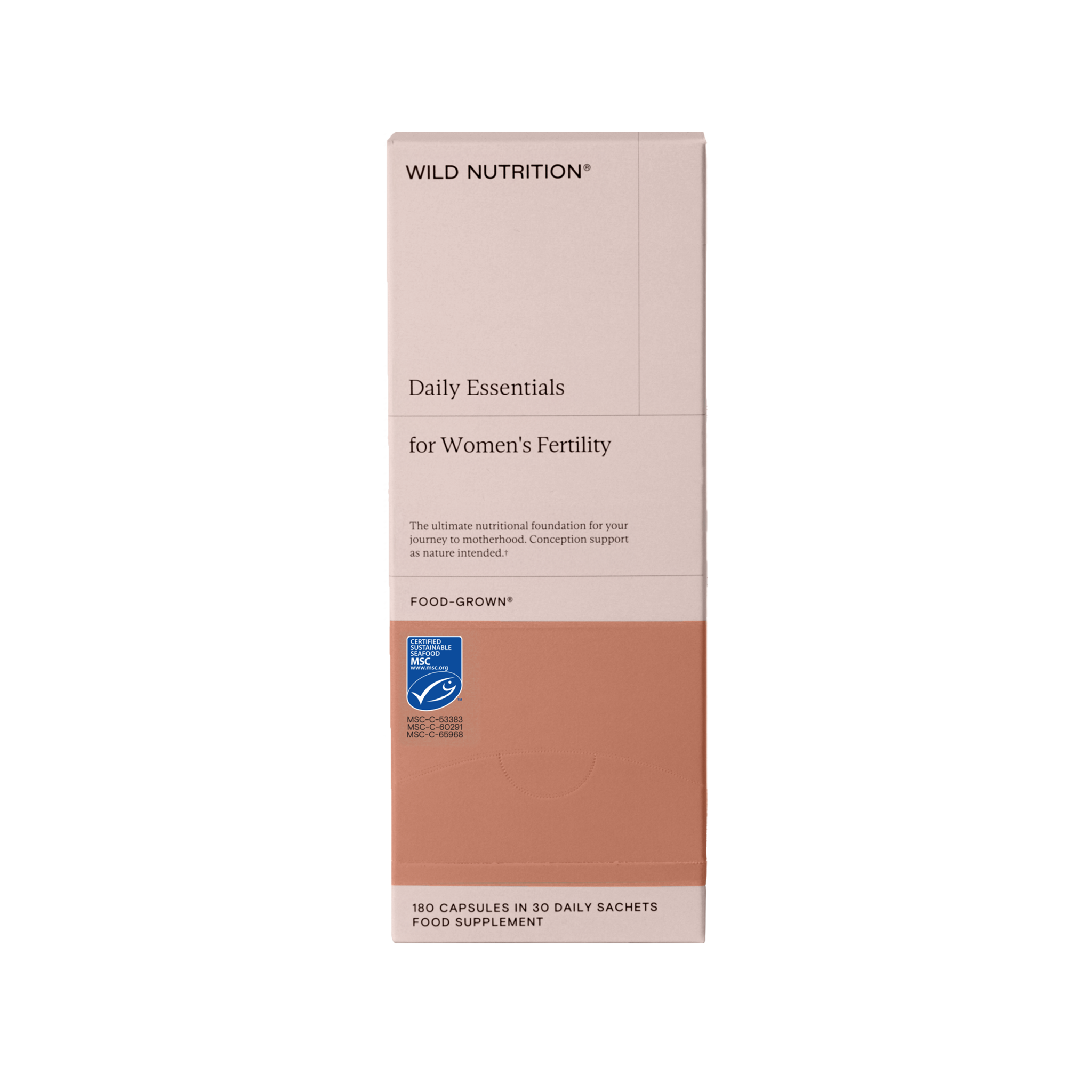 Wild Nutrition Daily Essentials for Women's Fertility for Female Fertility & Reproductive Health