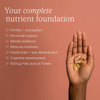 Wild Nutrition Daily Essentials for Women's Fertility for Female Fertility & Reproductive Health