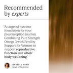 Wild Nutrition Daily Essentials for Women's Fertility for Female Fertility & Reproductive Health