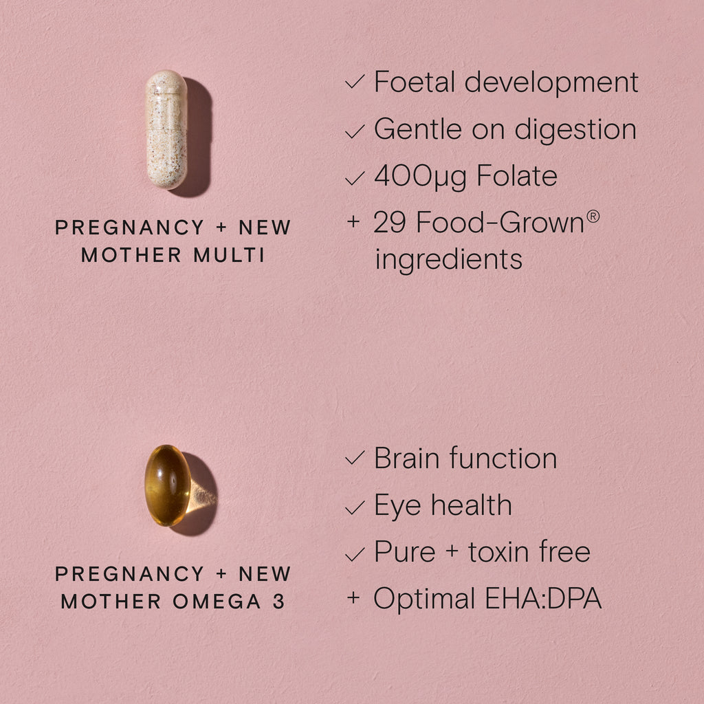 Wild Nutrition Pregnancy + New Mother Duo for Pregnancy & Postnatal Wellness