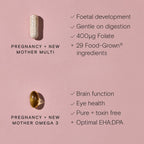 Wild Nutrition Pregnancy + New Mother Duo for Pregnancy & Postnatal Wellness