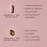 Wild Nutrition Pregnancy + New Mother Duo for Pregnancy & Postpartum Support