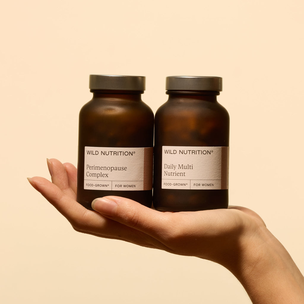 Wild Nutrition Perimenopause Support Duo for Hormonal Balance & Midlife Wellness