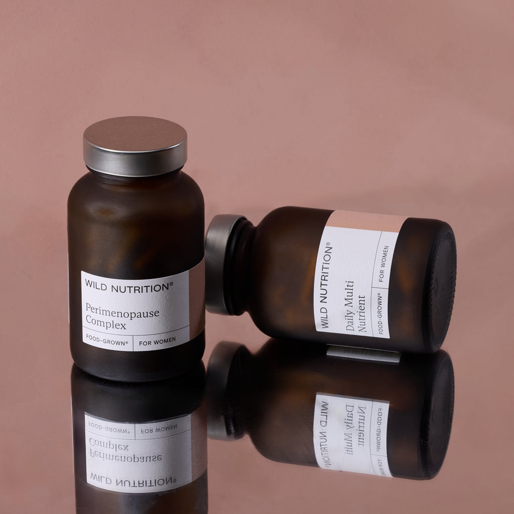 Wild Nutrition Perimenopause Support Duo for Hormonal Balance & Midlife Wellness