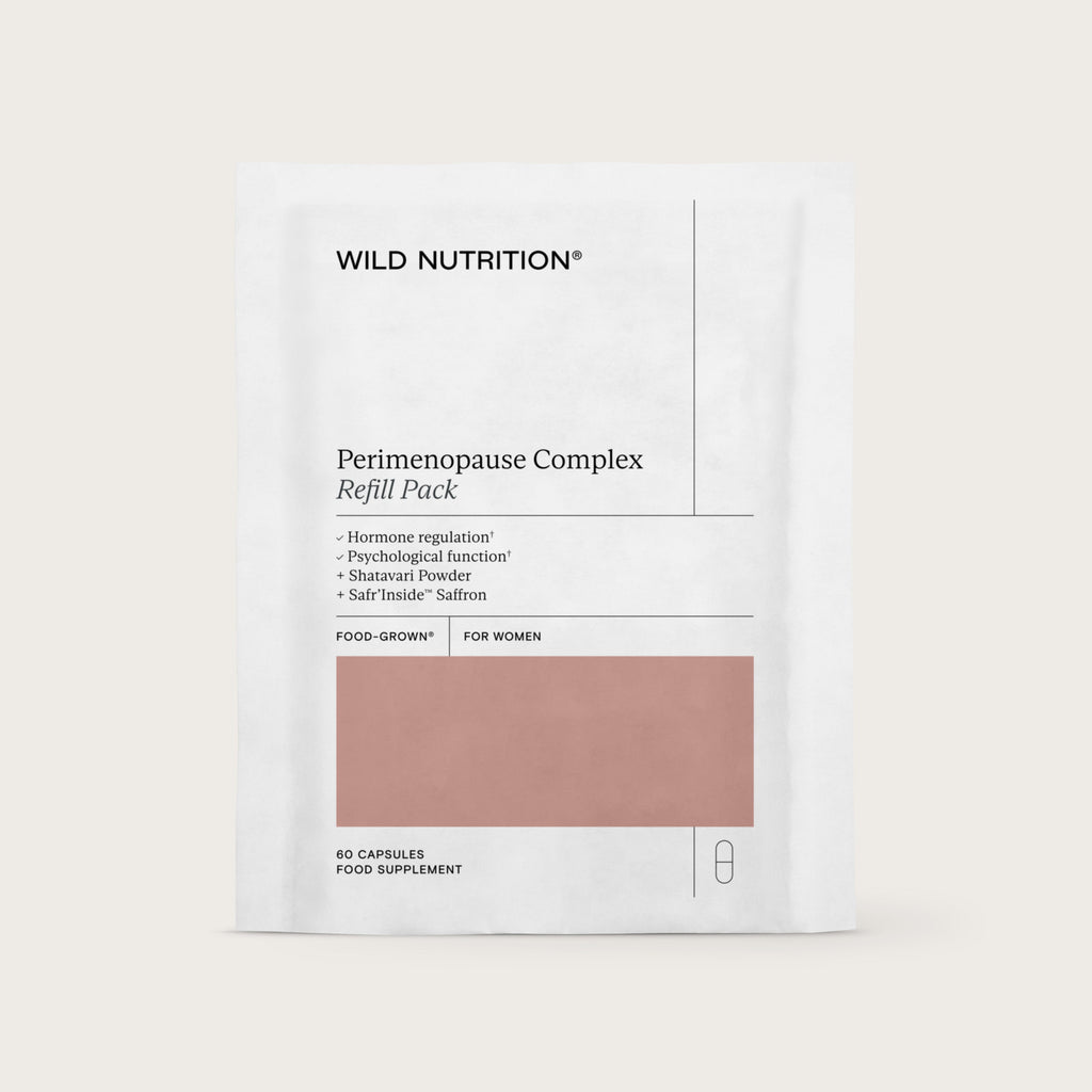 Wild Nutrition Food-Grown® Fertility Support for Women - 3 Month Supply for Female Fertility & Reproductive Health