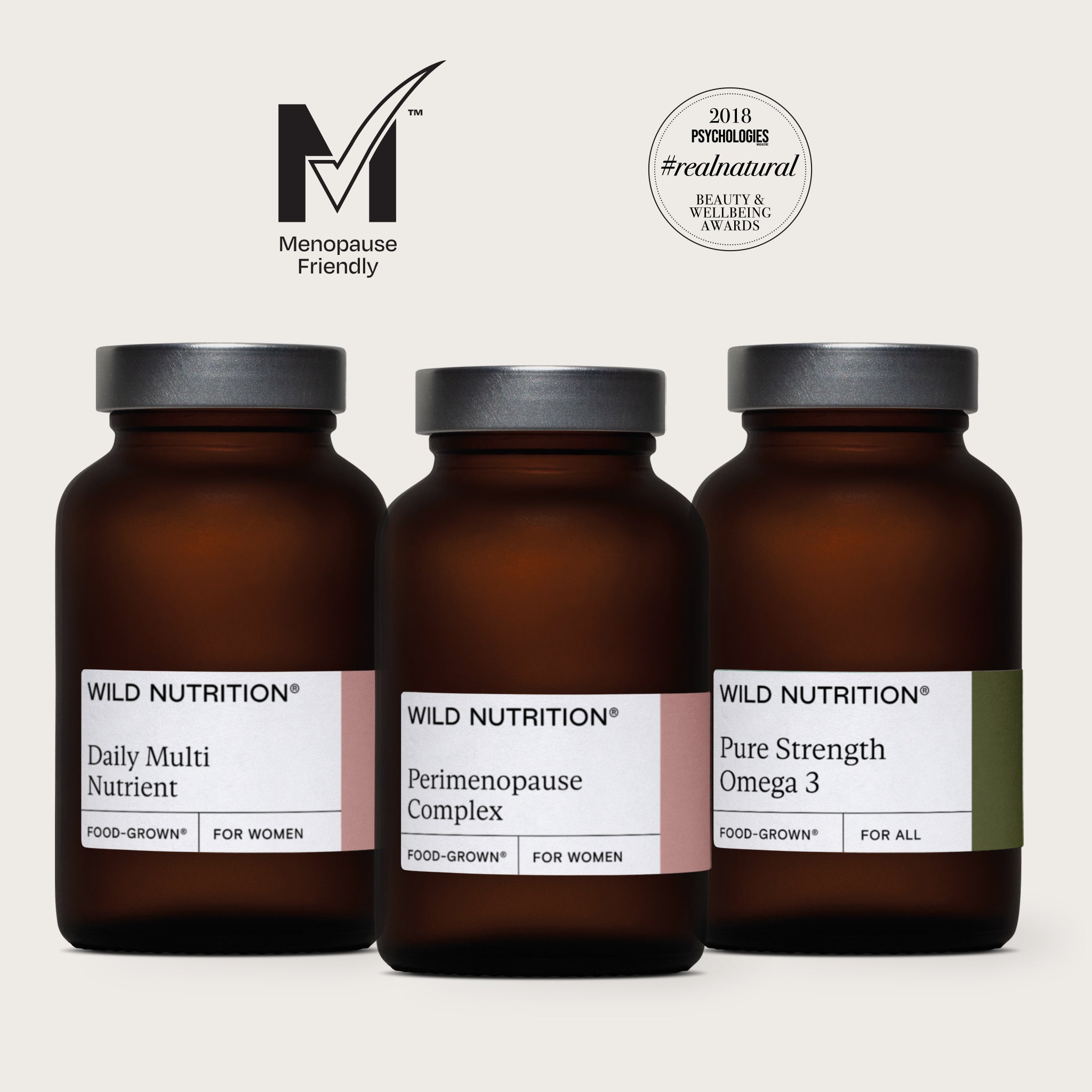 Wild Nutrition Teen Girl Wellness Trio (Pouch Refill) for Growth, Development & Hormonal Health
