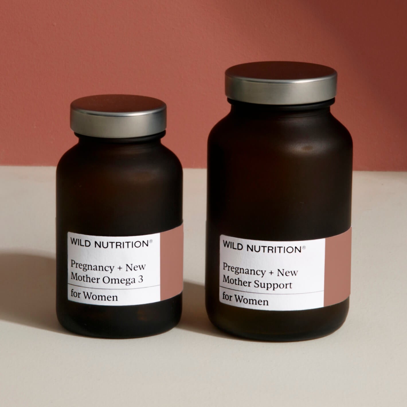 Wild Nutrition Pregnancy + New Mother Duo (Pouch Refill) for Pregnancy & Postnatal Wellness